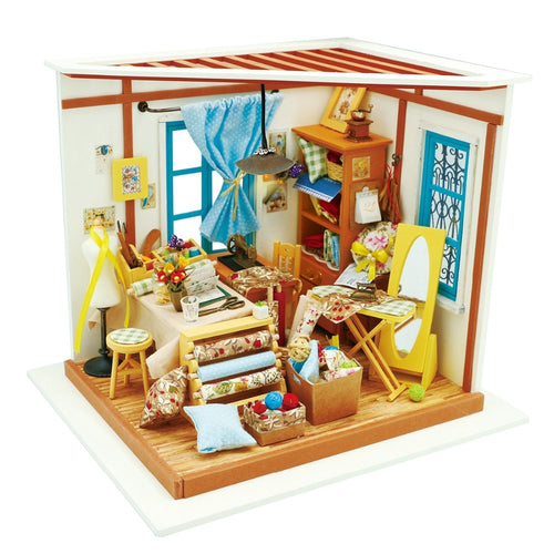 Robotime   Wooden Dollhouse
