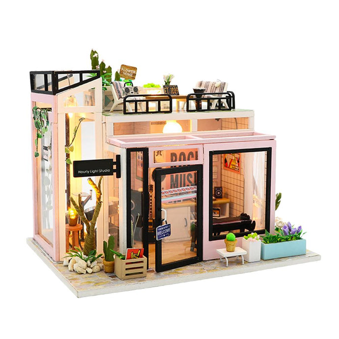 Wooden Doll House with Modern Style